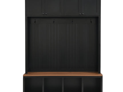 Entryway Hall Tree With Bench And Storage