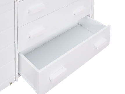 Loft Bed With Cabinet And Shelf