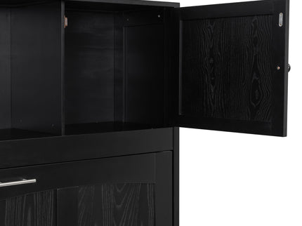 Murphy Bed With Storage Cabinets
