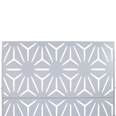 Outdoor & Indoor Metal Privacy Screen, Freestanding Decorative Panels