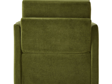 Upholstered Convertible Sleeper Sofa With 5 Position Backrest, Side Pockets, Storage