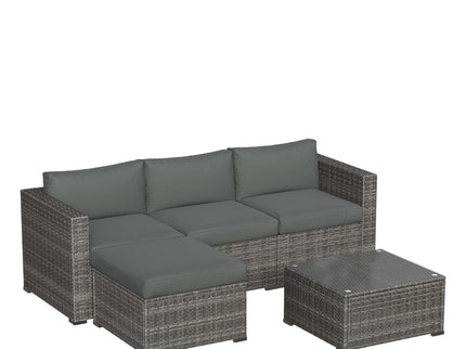 Modern Patio Set With Coffee Table