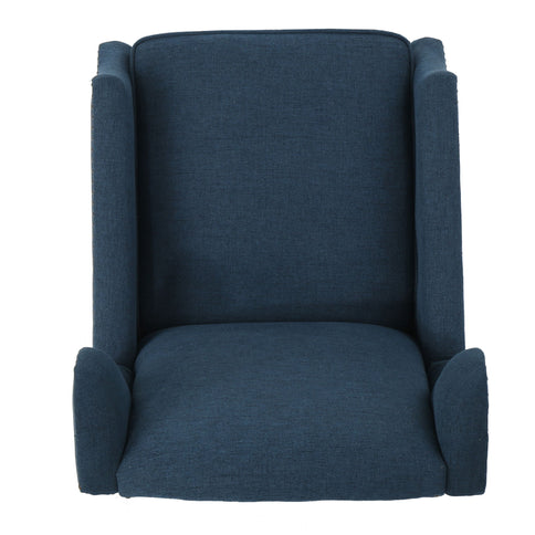 Westeros Wing Back Fabric Upholstered Recliner