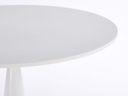 Pedestal Table, Round For Kitchen - White
