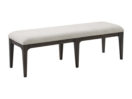 Upholstered Bench - Brown