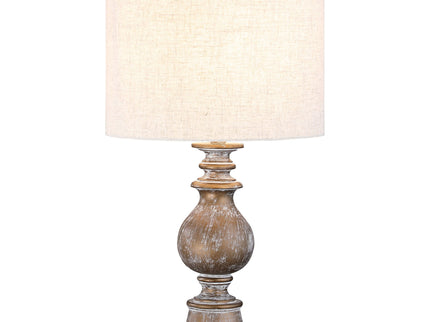 Wahlburg - Drum Shade Table Lamp - Oatmeal