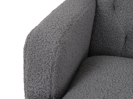 Upholstered Accent Chair Tufted Armchair For Living Room And Bedroom