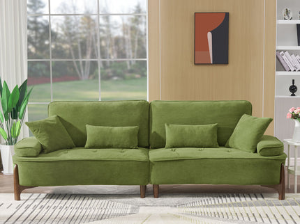 Comfortable Deep Seated Sofa With Pillows