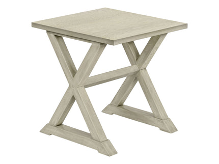 Compact Accent End Table, Square, Transitional