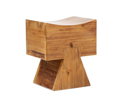 Nico - Stool Ottoman - Brown