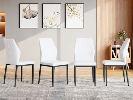 Dining Chairs With Shell Pattern, Comfort And Style
