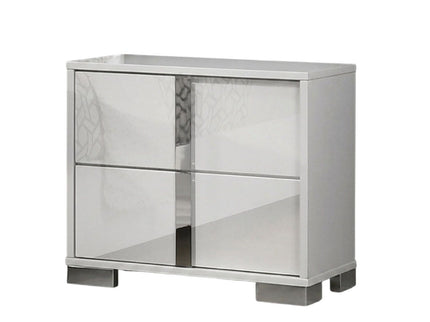 Nightstand With Vertical Handles