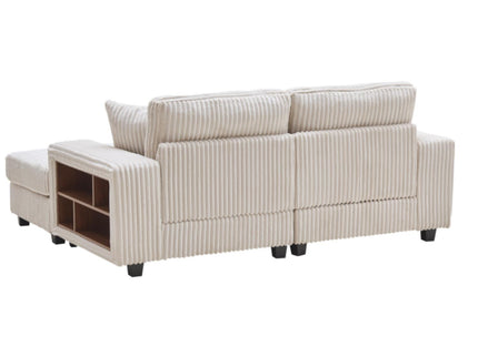 Convertible Sectional Sofa, Sleeper Oversized Living Room Lounge