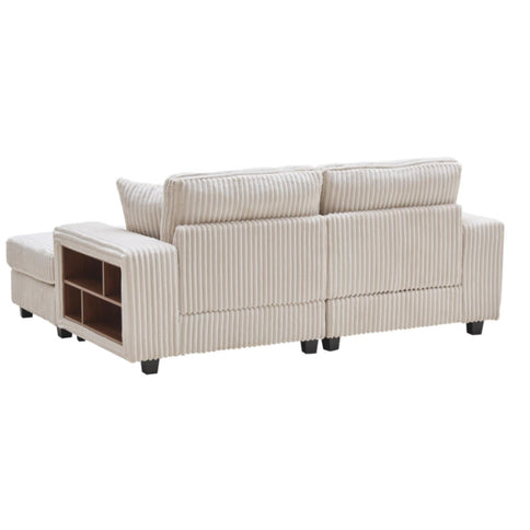 Convertible Sectional Sofa, Sleeper Oversized Living Room Lounge