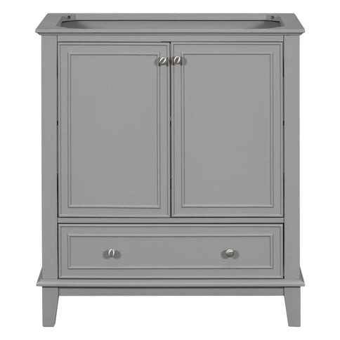 Modern Bathroom Vanity Base Only With Doors And Drawer
