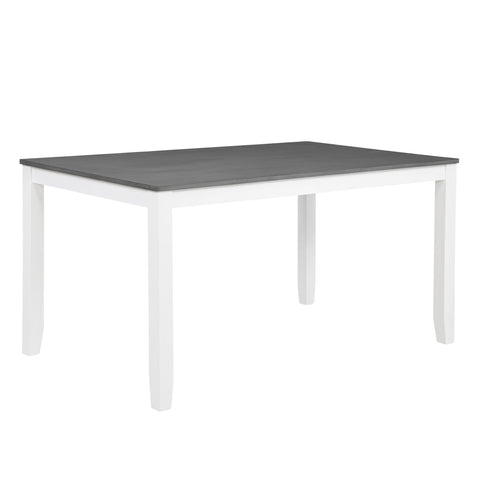 Kitchen Dining Set, Rectangular Dining Table & Upholstered Chairs